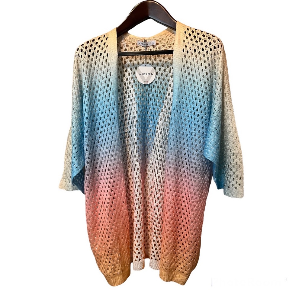 Beautiful Vieira light knit cover up. OS NWT